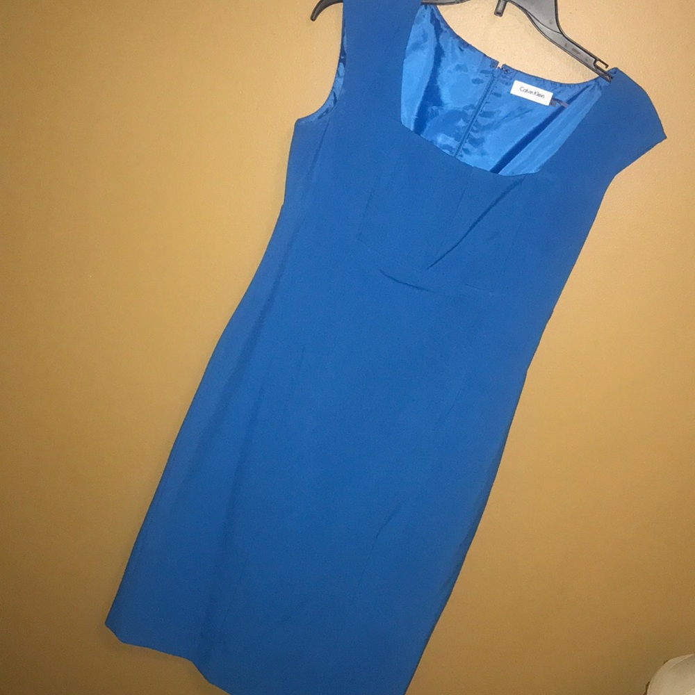 Calvin Klein Turquoise Dress